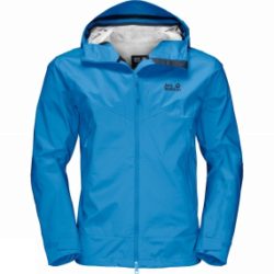 Jack Wolfskin Mens Cloudy Forest Jacket Ocean Blue